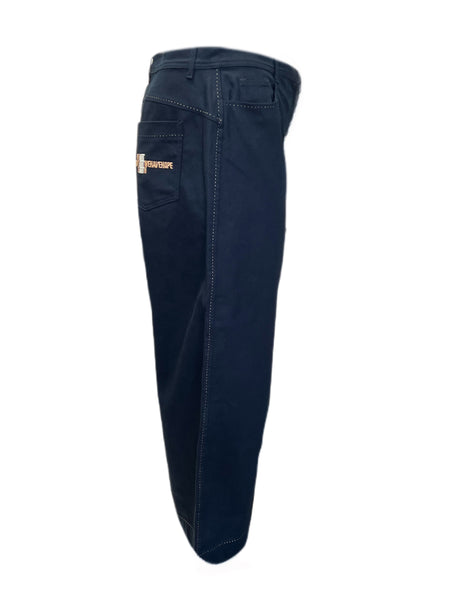 Marina Rinaldi Women's Navy Rampa Straight Pants Size 16W/25 NWT