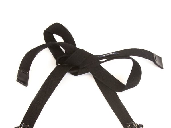 'S Max Mara Women's Rango Crystal Embellished Necklace One Size Black