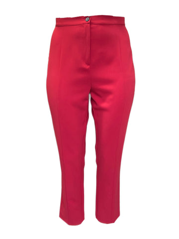 Marina Rinaldi Women's Pink Rapido Straight Pants NWT