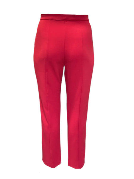 Marina Rinaldi Women's Pink Rapido Straight Pants NWT