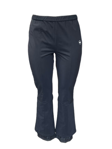 Marina Rinaldi Women's Black Rapporto Pullover Straight Leg Pants NWT
