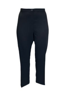 Marina Rinaldi Women's Black Ravel Pullover Straight Leg Pants Size 24W/33 NWT