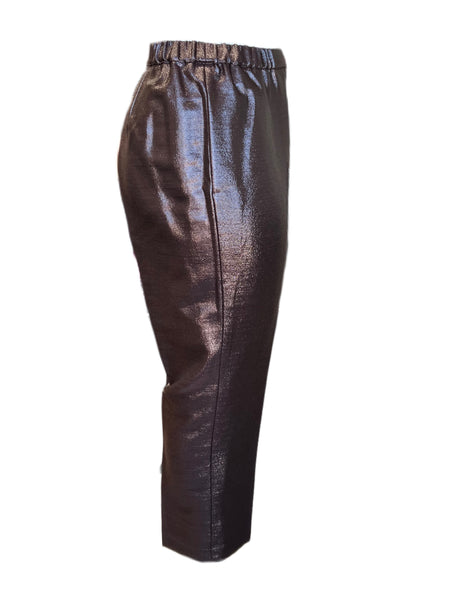 Marina Rinaldi Women's Brown Reale Straight Leg Pants NWT