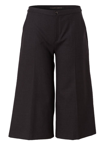 MARINA RINALDI Women's Dark Grey Reano Culottes $455 NWT