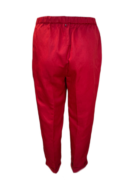 Marina Rinaldi Women's Mattone Recale Straight Pants Size 22W/31 NWT