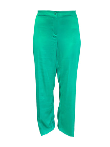 Marina Rinaldi Women's Green Recco Stright Pants NWT