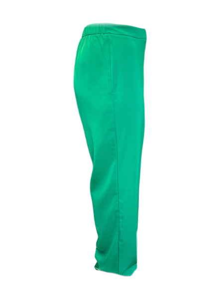 Marina Rinaldi Women's Green Recco Stright Pants NWT