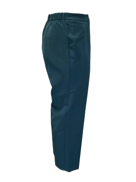 Marina Rinaldi Women's Green Recita Straight Leg Pants NWT