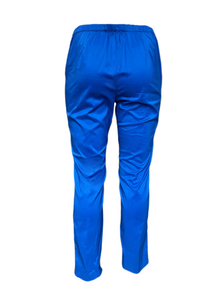Marina Rinaldi Women's Blue Recoaro Mid Rise Slim Pants NWT
