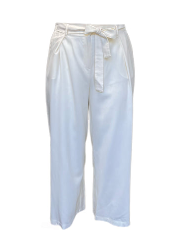 Marina Rinaldi Women's White Record Straight Leg Pants Size 12W/21 NWT