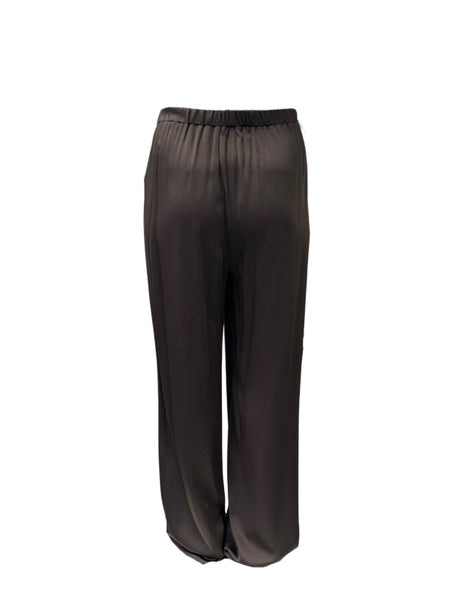 Marina Rinaldi Women's Brown Record Straight Leg Pants NWT