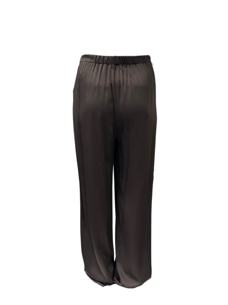 Marina Rinaldi Women's Brown Record Straight Leg Pants NWT