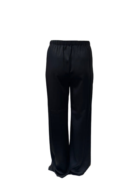 Marina Rinaldi Women's Black Record Straight Leg Pants NWT