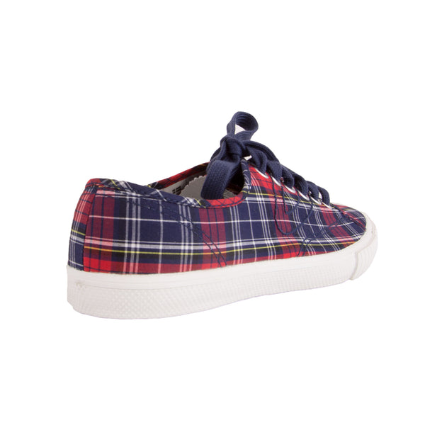 TRETORN X OPENING CEREMONY Unisex T-56 RARE Sneakers, Red Plaid