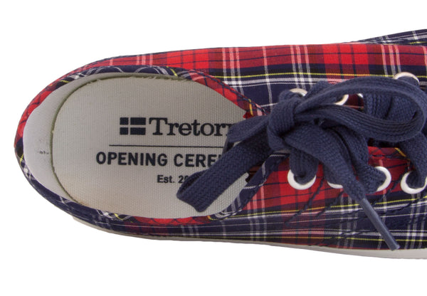 TRETORN X OPENING CEREMONY Unisex T-56 RARE Sneakers, Red Plaid