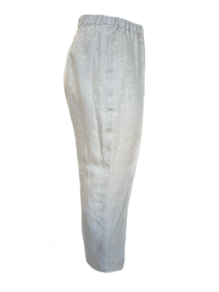 Marina Rinaldi Women's Beige Regione Straight Leg Pants NWT