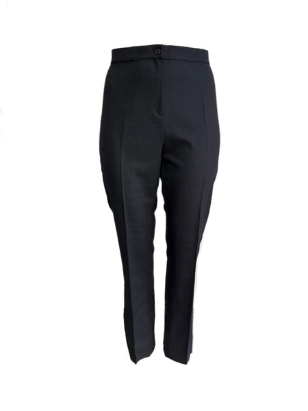 Marina Rinaldi Women's Grey Regista Straight Leg Pants Size 20W/29 NWT