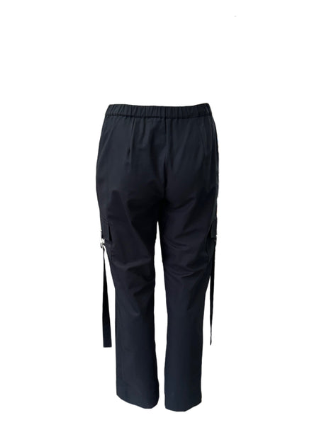 Marina Rinaldi Women's Black Registro Straight Leg Pants NWT