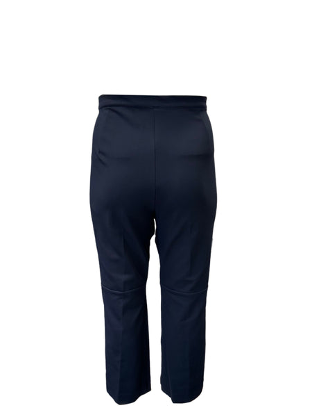 Marina Rinaldi Women's Black Registro Straight Leg Pants NWT