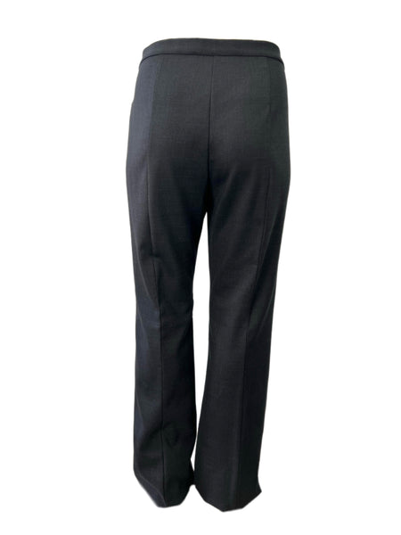 Marina Rinaldi Women's Dark Grey Regolare High Rise Pants Size 18W/27 NWT