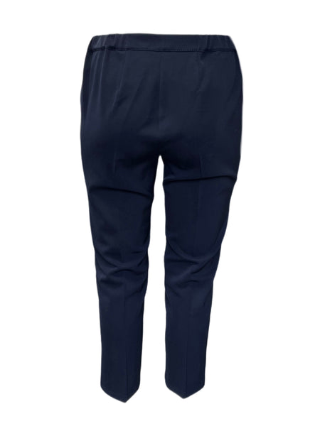 Marina Rinaldi Women's Navy Relativo Skinny Pants NWT