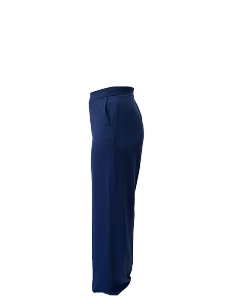 Marina Rinaldi Women's Blue Remino Straight Leg Pants NWT