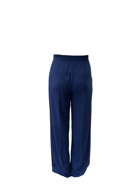 Marina Rinaldi Women's Blue Remino Straight Leg Pants NWT