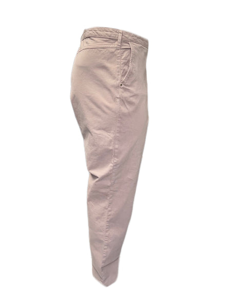 Marina Rinaldi Women's Beige Renata Straight Pants NWT