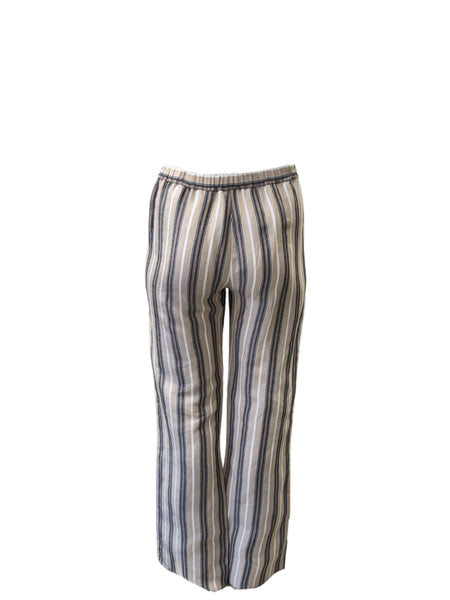 Marina Rinaldi Women's Beige Rendita Straight Leg Pants NWT