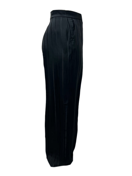 Marina Rinaldi Women's Black Renna Straight Pants NWT