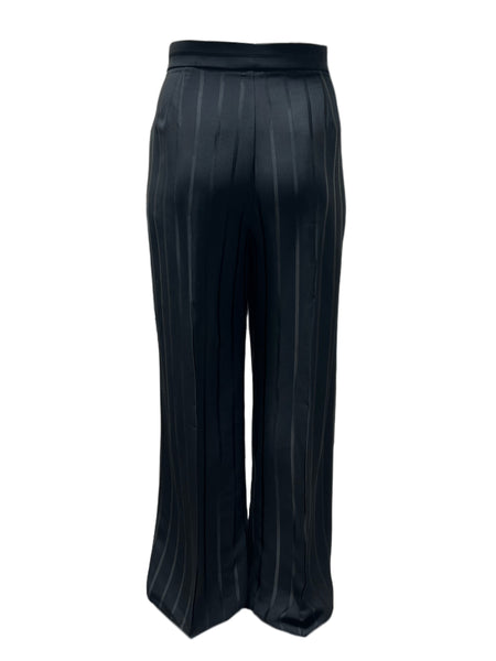 Marina Rinaldi Women's Black Renna Straight Pants NWT