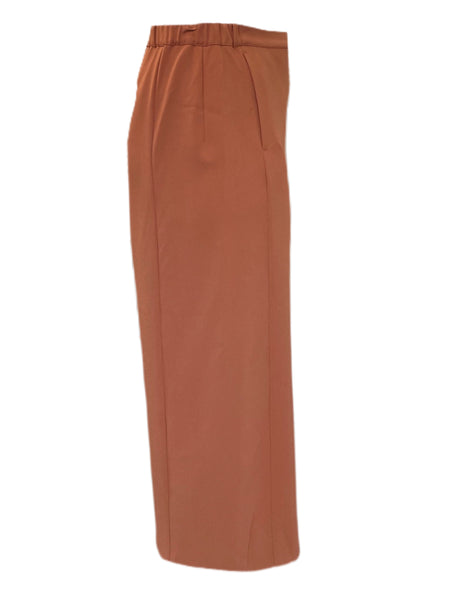Marina Rinaldi Women's Brown Reno Straight Leg Pants Size 12W/21 NWT