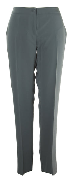 MARINA RINALDI Women's Renoir Unhemmed Trousers $365 NWT
