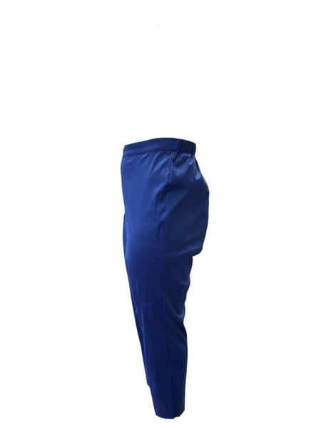 Marina Rinaldi Women's Blue Renoir Straight Leg Pants NWT