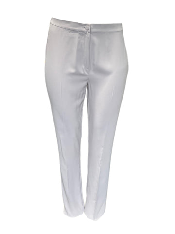 Marina Rinaldi Women's White Respiro Straight Leg Pants NWT