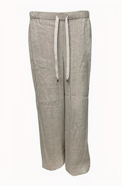 Marina Rinaldi Women's Beige Responso Straight Leg Pants NWT