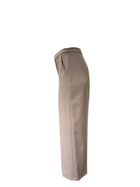 Marina Rinaldi Women's Beige Restare Straight Leg Pants NWT