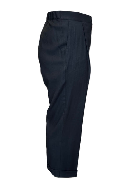 Marina Rinaldi Women's Black Retta Straight Pants NWT