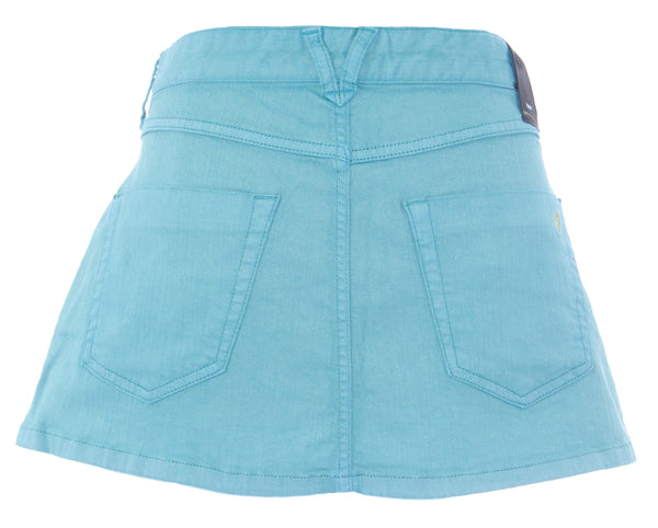 DIESEL Women's VINTAGE Turquoise Revolution Skirt #55380 MSRP $130 Sz 27 NWT