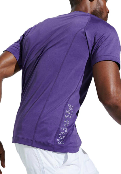RHONE Men's Purple Fuse Tech Short Sleeve Tee 100199 $68 NWT
