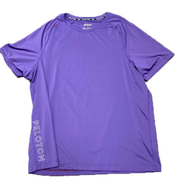 RHONE Men's Purple Fuse Tech Short Sleeve Tee 100199 $68 NWT