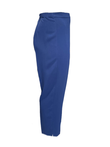 Marina Rinaldi Women's Blue Ribalda Straight Leg Pants NWT