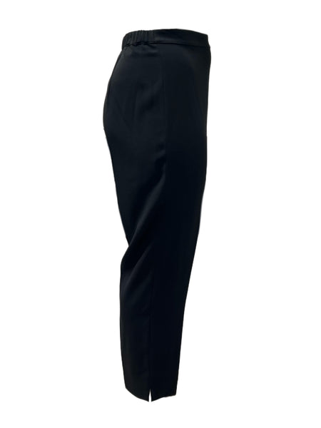 Marina Rinaldi Women's Black Ribalta Slim Fit Pants NWT