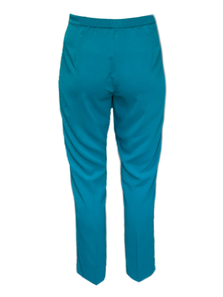 Marina Rinaldi Women's Green Ribalta High Rise Straight Pants Size 16W/25 NWT