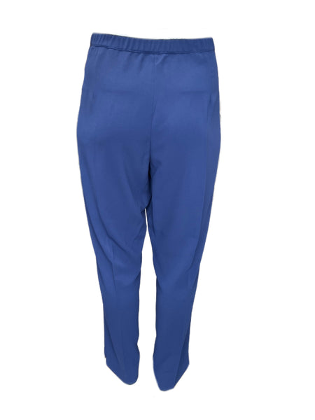 Marina Rinaldi Women's Blue Ribalda Straight Leg Pants NWT