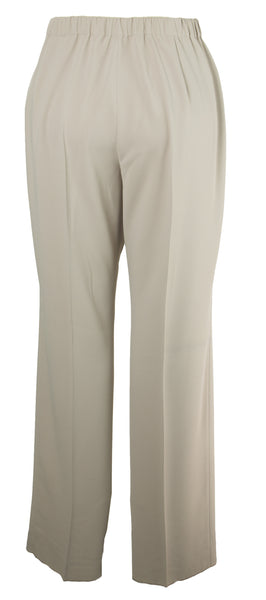 MARINA RINALDI Women's Ribes Straight Unhemmed Trousers $280 NWT
