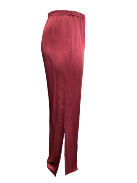 Marina Rinaldi Women's Red Ribes Straight Pants NWT