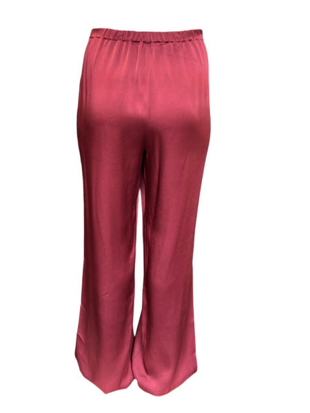 Marina Rinaldi Women's Red Ribes Straight Pants NWT