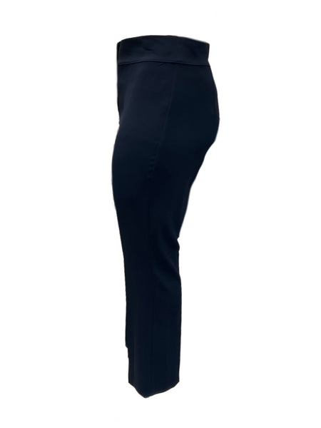 Marina Rinaldi Women's Navy Riccioli Straight Pants NWT