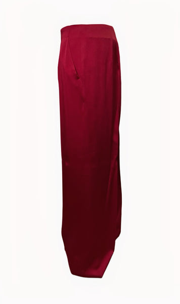 Marina Rinaldi Women's Red Ricciolo Straight Leg Pants NWT